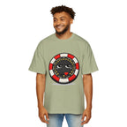 Poker Chip Emoji T‑Shirt — Serious face Casino Graphic Tee