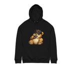 Unisex-Chubby Bear eating a Poker Chip Hoodie