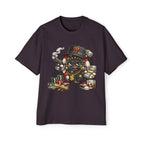 Gangster Poker chip Graphic Tee — Men's Oversized Streetwear Shirt