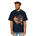 Graphic Tee — Flaming Poker Chip Mascot  Character