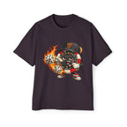 Graphic Tee — Flaming Poker Chip Mascot  Character