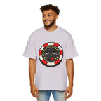 Poker Chip Emoji T‑Shirt — Serious face Casino Graphic Tee