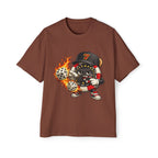 Graphic Tee — Flaming Poker Chip Mascot  Character