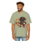 Graphic Tee — Flaming Poker Chip Mascot  Character