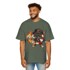 Graphic Tee — Flaming Poker Chip Mascot  Character