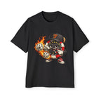 Graphic Tee — Flaming Poker Chip Mascot  Character