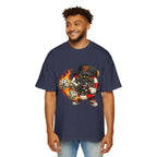 Graphic Tee — Flaming Poker Chip Mascot  Character