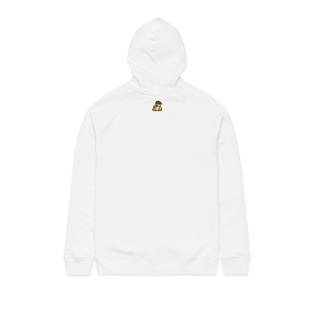 Unisex-Chubby Bear eating a Poker Chip Hoodie