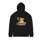 Poker Bear Hoodie – Teddy Playing Cards & Chips Graphic Pullover