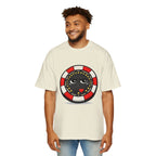 Poker Chip Emoji T‑Shirt — Serious face Casino Graphic Tee