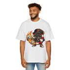 Graphic Tee — Flaming Poker Chip Mascot  Character