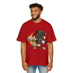 Graphic Tee — Flaming Poker Chip Mascot  Character