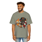 Graphic Tee — Flaming Poker Chip Mascot  Character