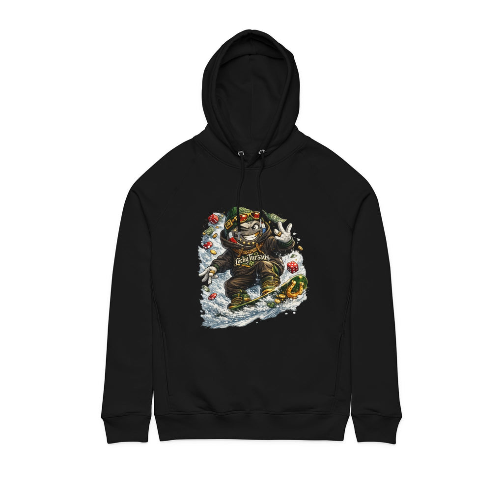 Gangster Chip Hoodie — 'Gone Snowboardin'' Graphic Pullover