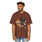 Graphic Tee — Flaming Poker Chip Mascot  Character