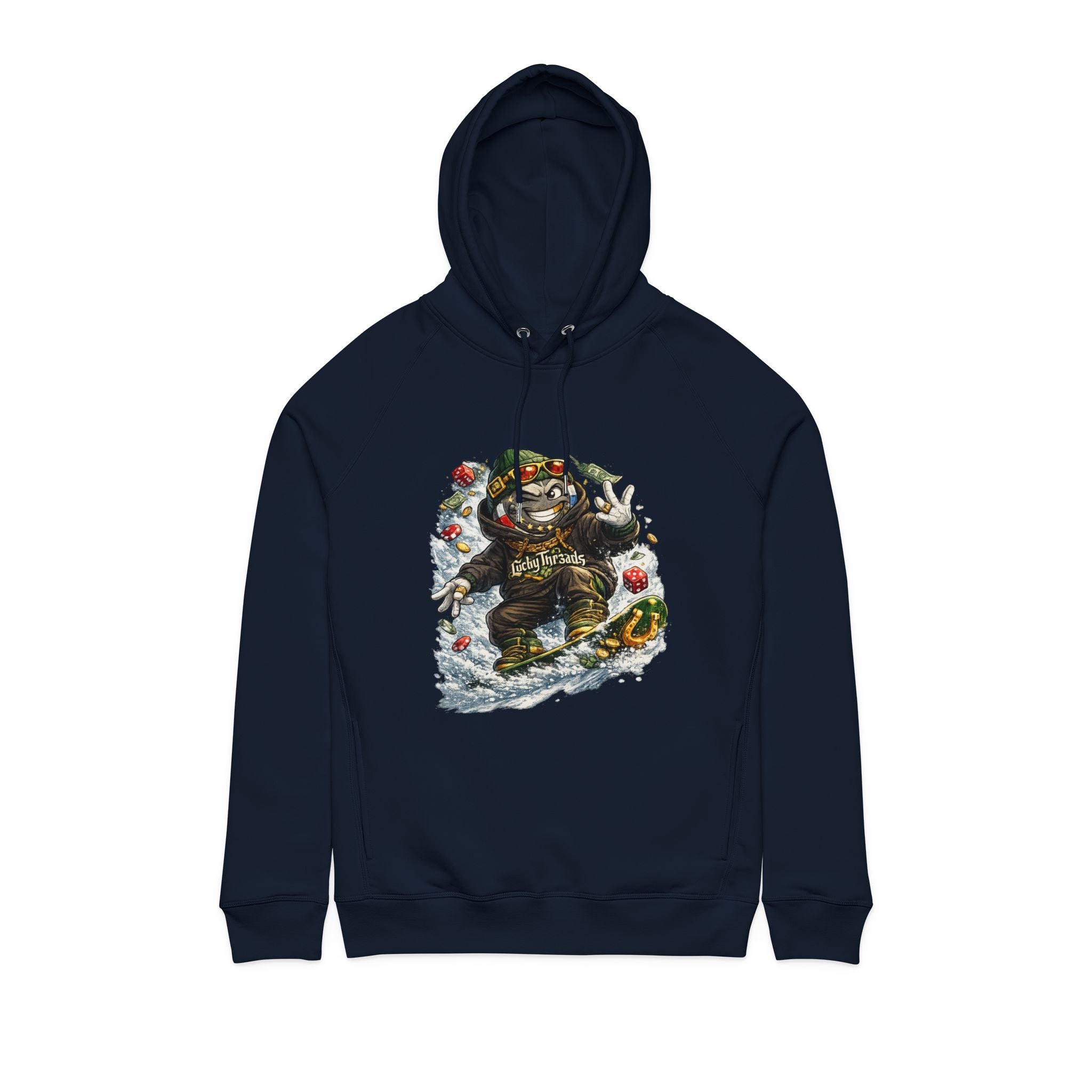 Gangster Chip Hoodie — 'Gone Snowboardin'' Graphic Pullover