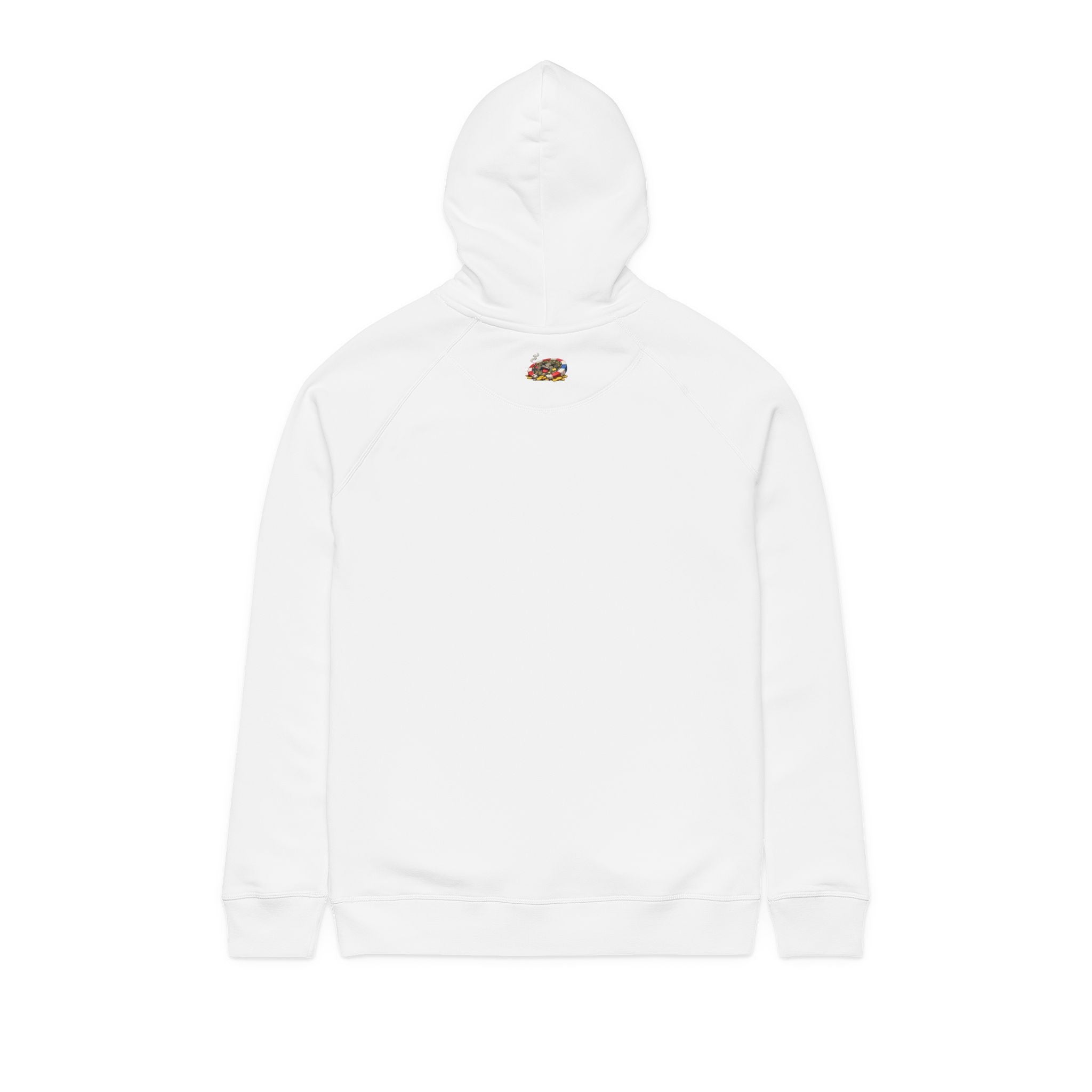 Chip Over Hoodie — Retro Gambling Graphic Sweatshirt